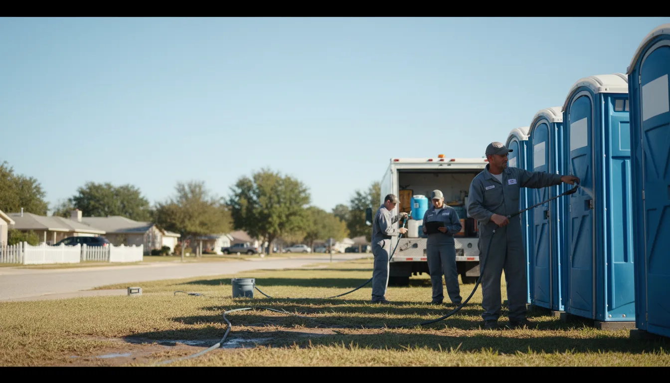 Long-Term Portable Toilet Rental in Martinsville, OH near me
